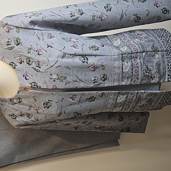 Olivia Matthew's Matching Pants & Jacket Suit Set Size 10 #W-598 - Picture 2 of 16